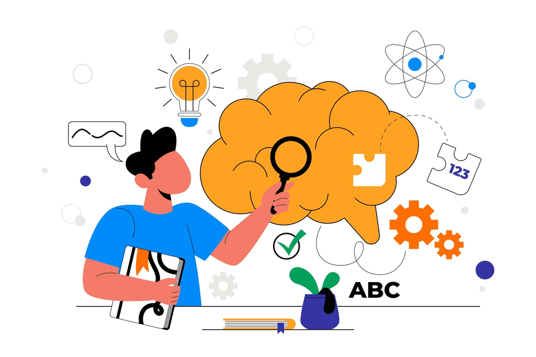 Pessoa resolvendo puzzles complexos e desafios cognitivos